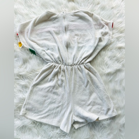 Vintage Gertrude Davenport Terry Rainbow Stripe Romper Size Small/medium - Picture 6 of 13